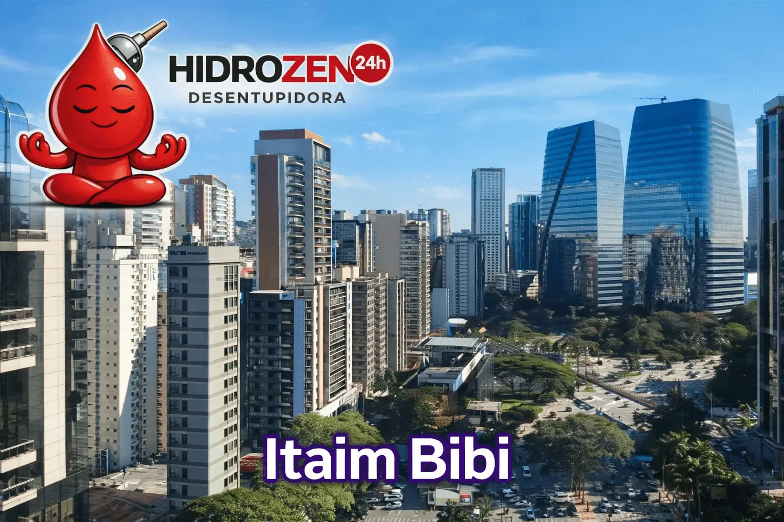 Desentupidora em Itaim Bibi, São Paulo