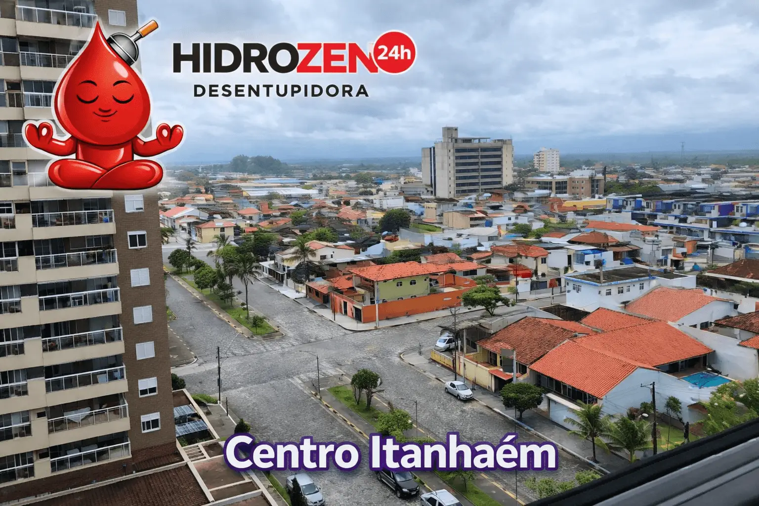 Desentupidora no centro