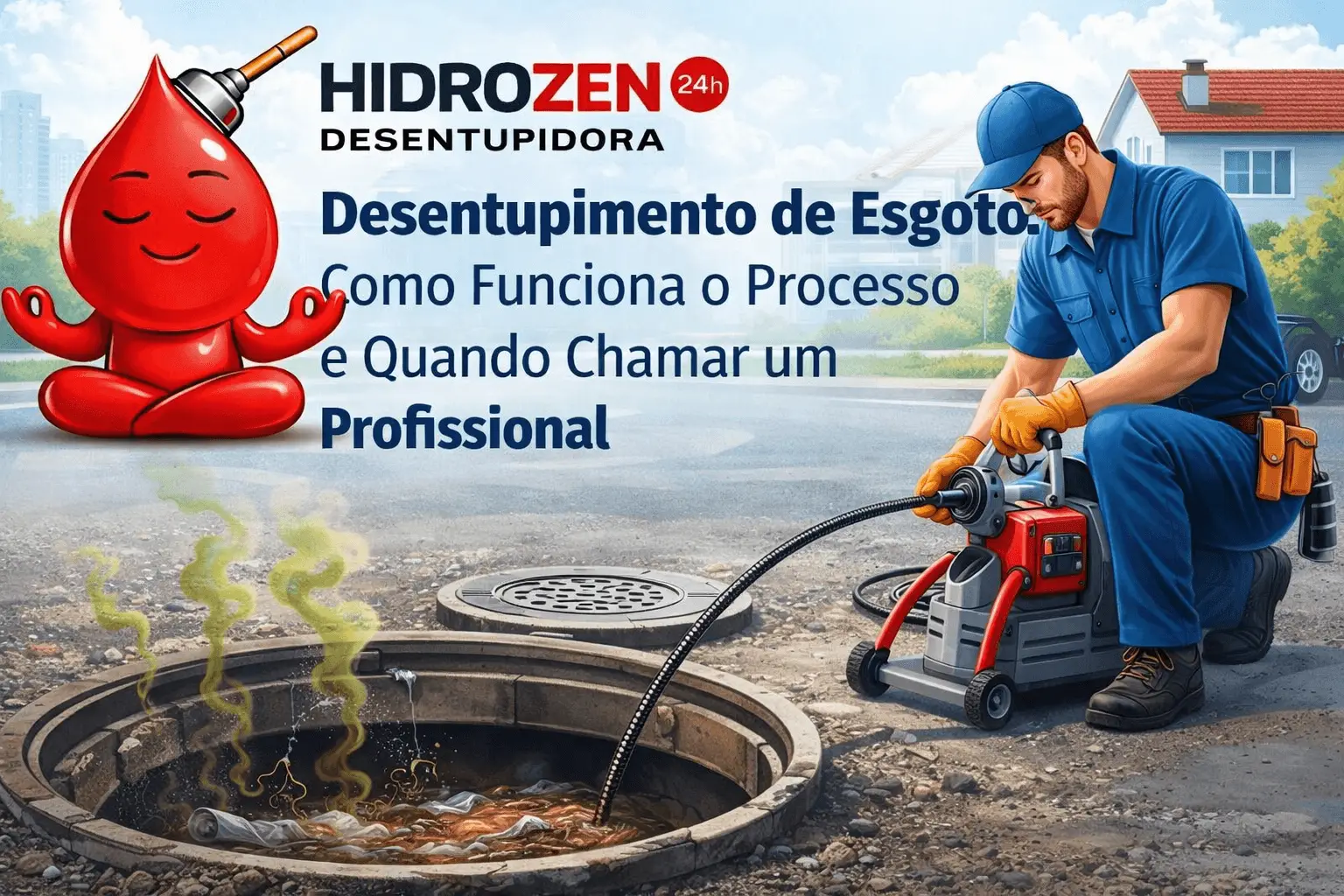Imagem do conteúdo sobre desentupimento de esgoto