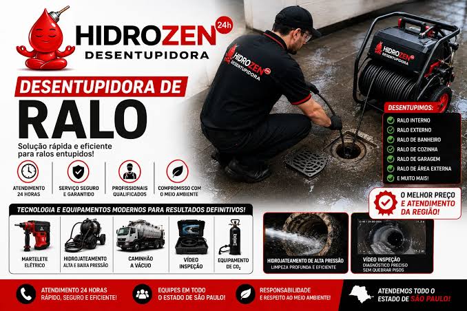 Desentupidora de Ralo